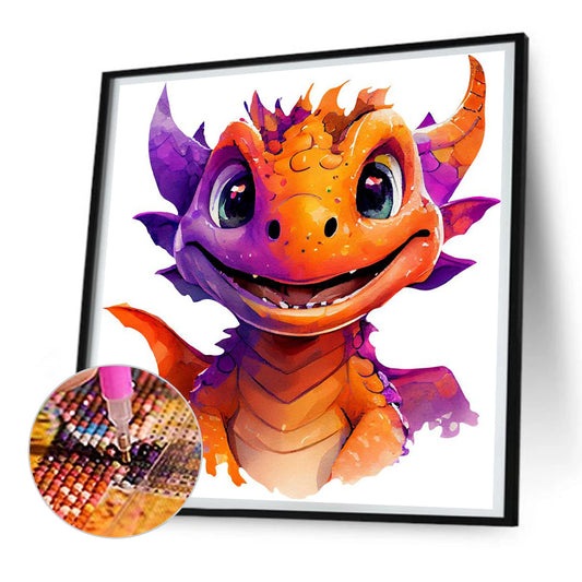 Dragon - Full Round Drill Diamond Painting 30*30CM