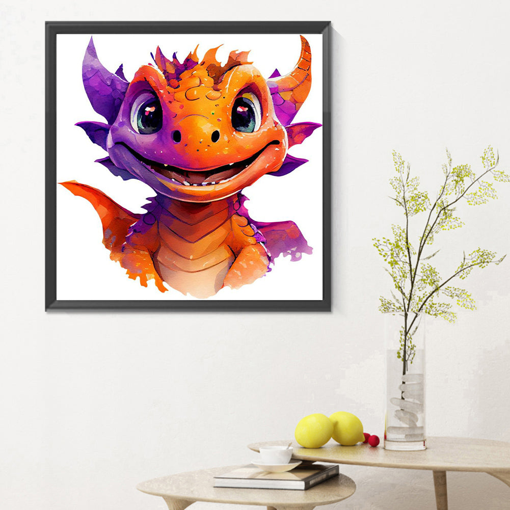 Dragon - Full Round Drill Diamond Painting 30*30CM