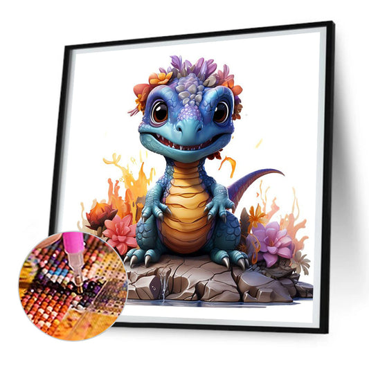 Dragon - Full Round Drill Diamond Painting 30*30CM