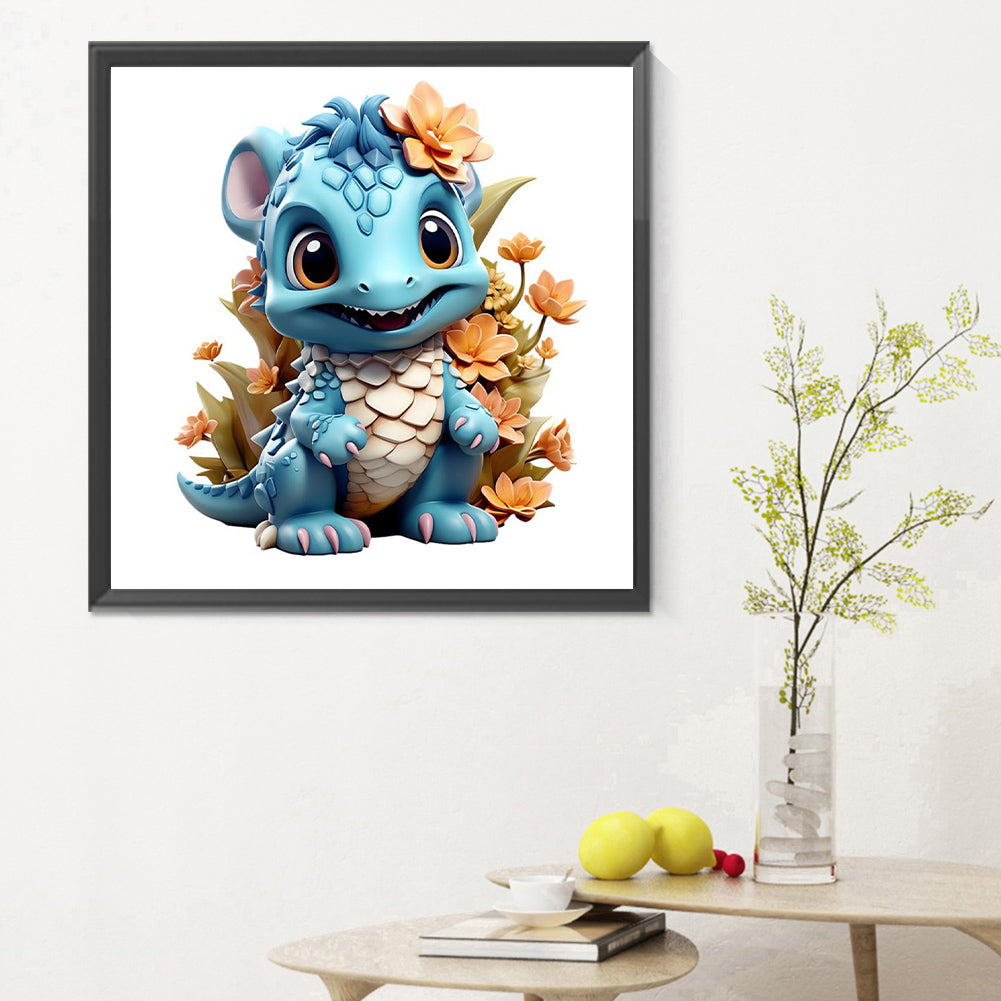 Dragon - Full Round Drill Diamond Painting 30*30CM