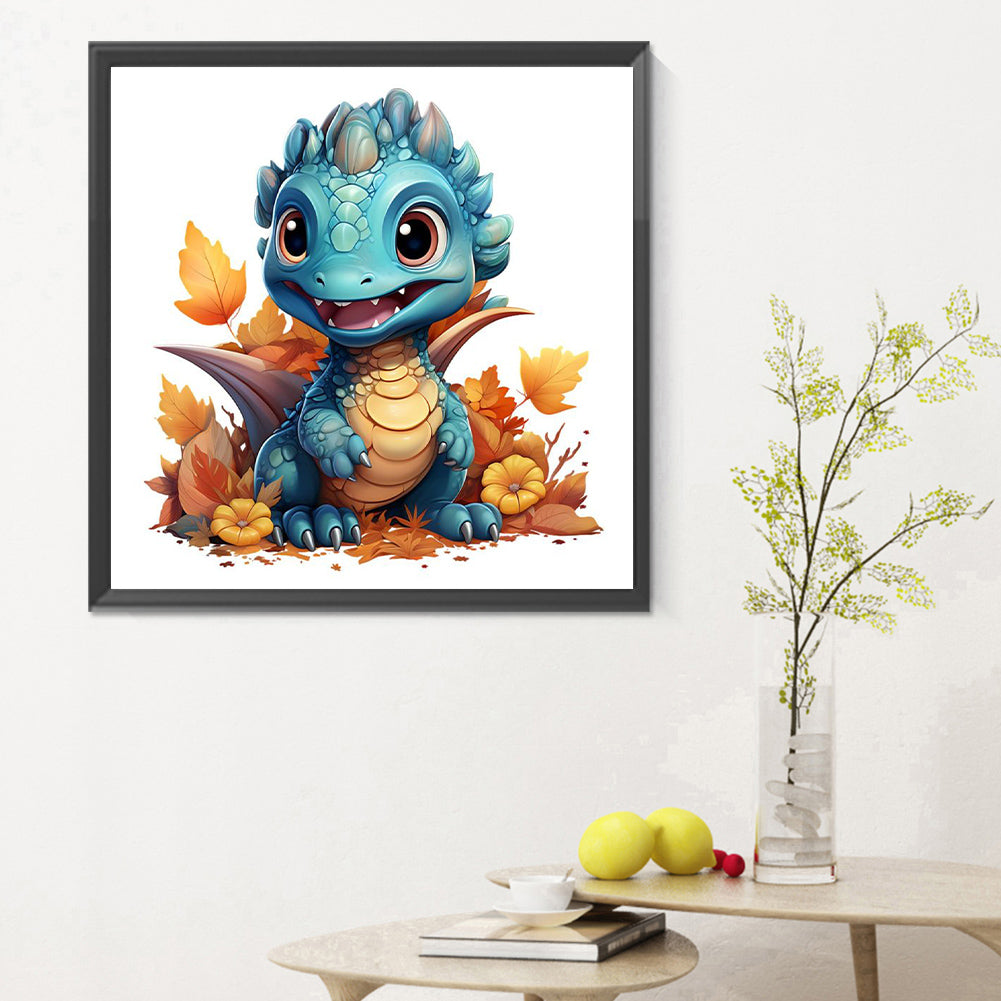 Dragon - Full Round Drill Diamond Painting 30*30CM