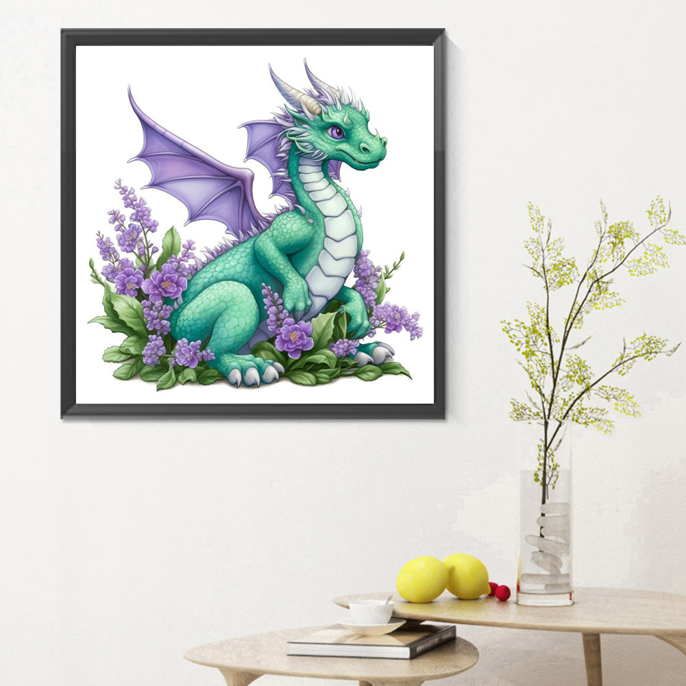 Dragon - Full Round Drill Diamond Painting 30*30CM