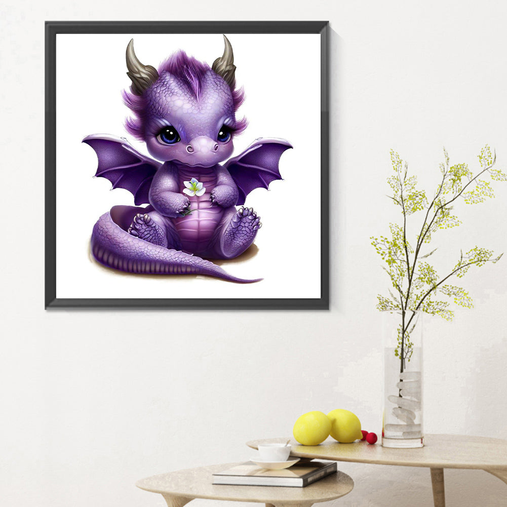 Dragon - Full Round Drill Diamond Painting 30*30CM