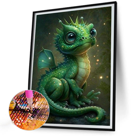 Dragon - Full Round Drill Diamond Painting 30*40CM