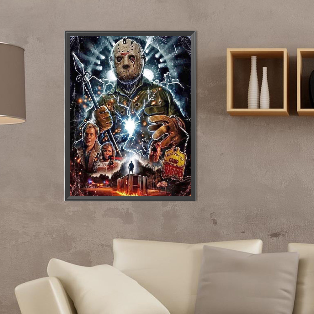 Black Friday - Full Round Drill Diamond Painting 30*40CM