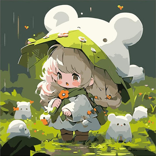 Cartoon Villain - 11CT Stamped Cross Stitch 50*50CM