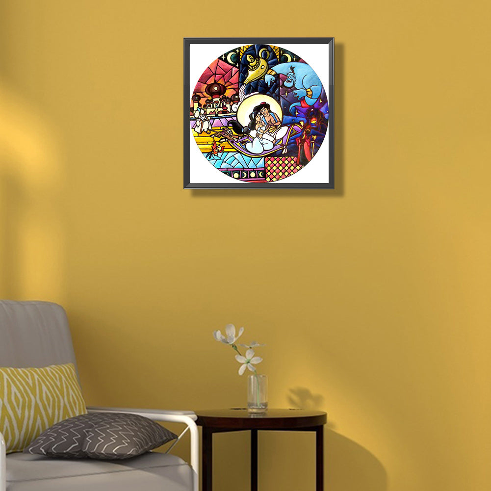 Aladdin Story - Full Round Drill Diamond Painting 35*35CM
