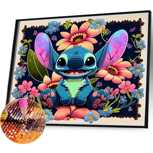 Stitch - Full Round Drill Diamond Painting 45*40CM