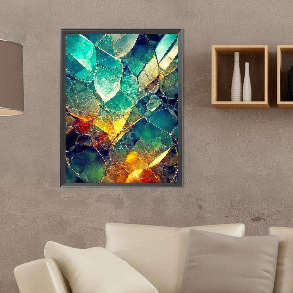 Broken Colors - Full Round Drill Diamond Painting 30*40CM
