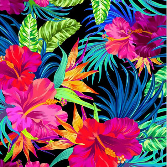 Passionate Blooming Flowers - Full AB Dril Square Diamond Painting 40*40CM