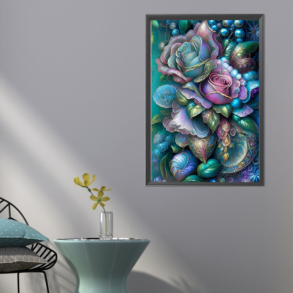 Fantasy Rose - Full AB Dril Round Diamond Painting 40*60CM