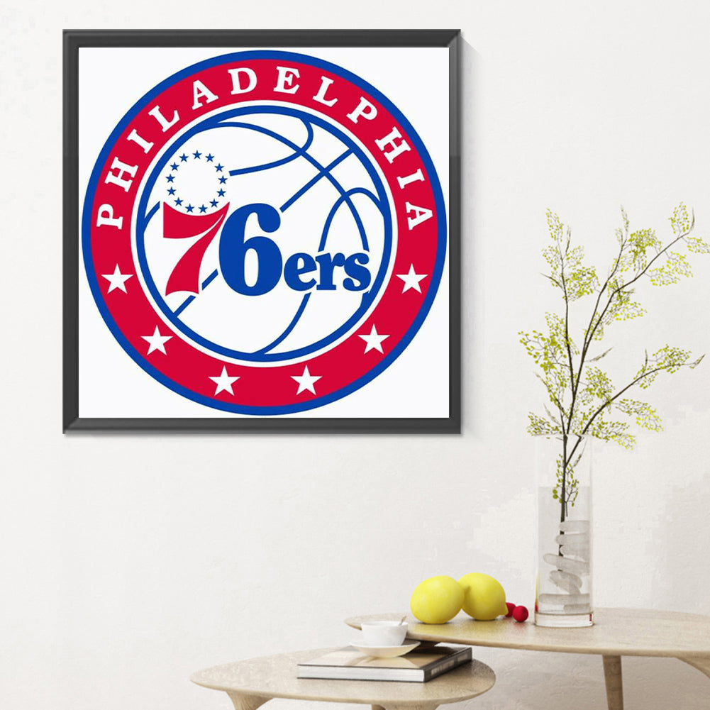 Basketball Icon Word - Full Round Drill Diamond Painting 30*30CM