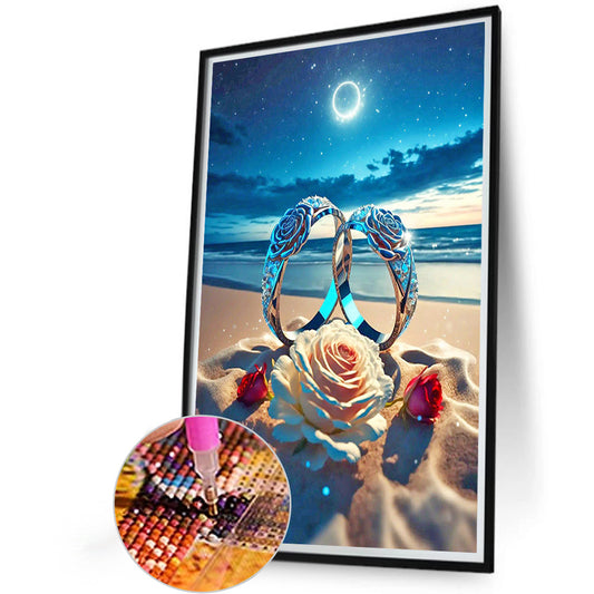 Oath Under The Moon - Full Round Drill Diamond Painting 40*60CM