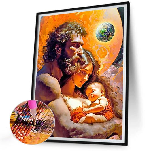 Birth And Continuation - Full Round Drill Diamond Painting 30*40CM