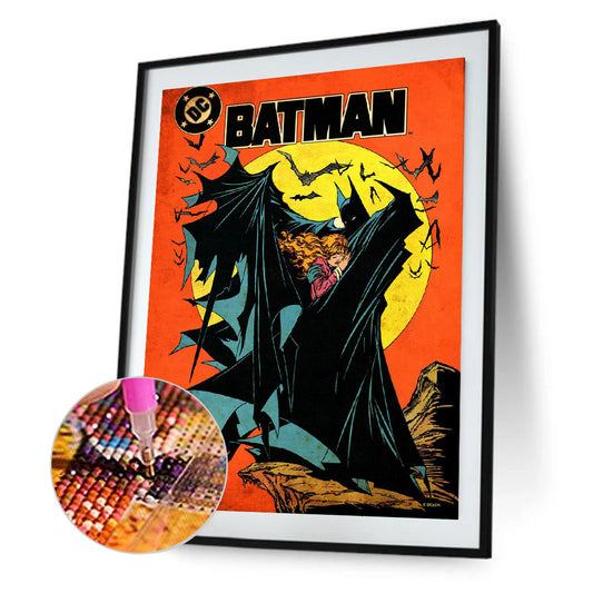 Batman - Full Round Drill Diamond Painting 30*40CM