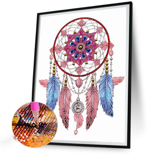 Dreamcatcher - Special Shaped Drill Diamond Painting 30*40CM