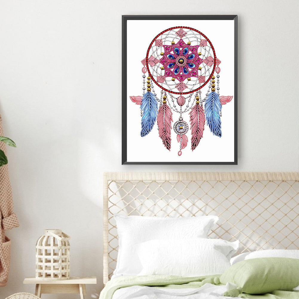 Dreamcatcher - Special Shaped Drill Diamond Painting 30*40CM