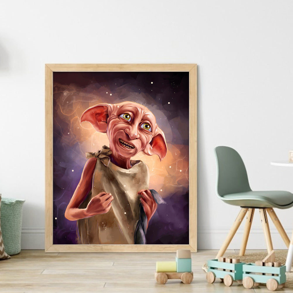 Harry Potter House Elf - 11CT Stamped Cross Stitch 40*50CM