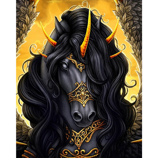 Horse - 11CT Stamped Cross Stitch 50*60CM