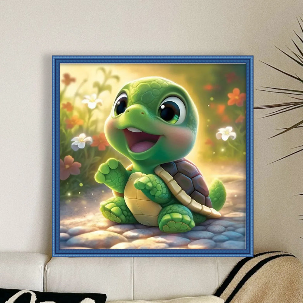 Turtle - 11CT Stamped Cross Stitch 40*40CM