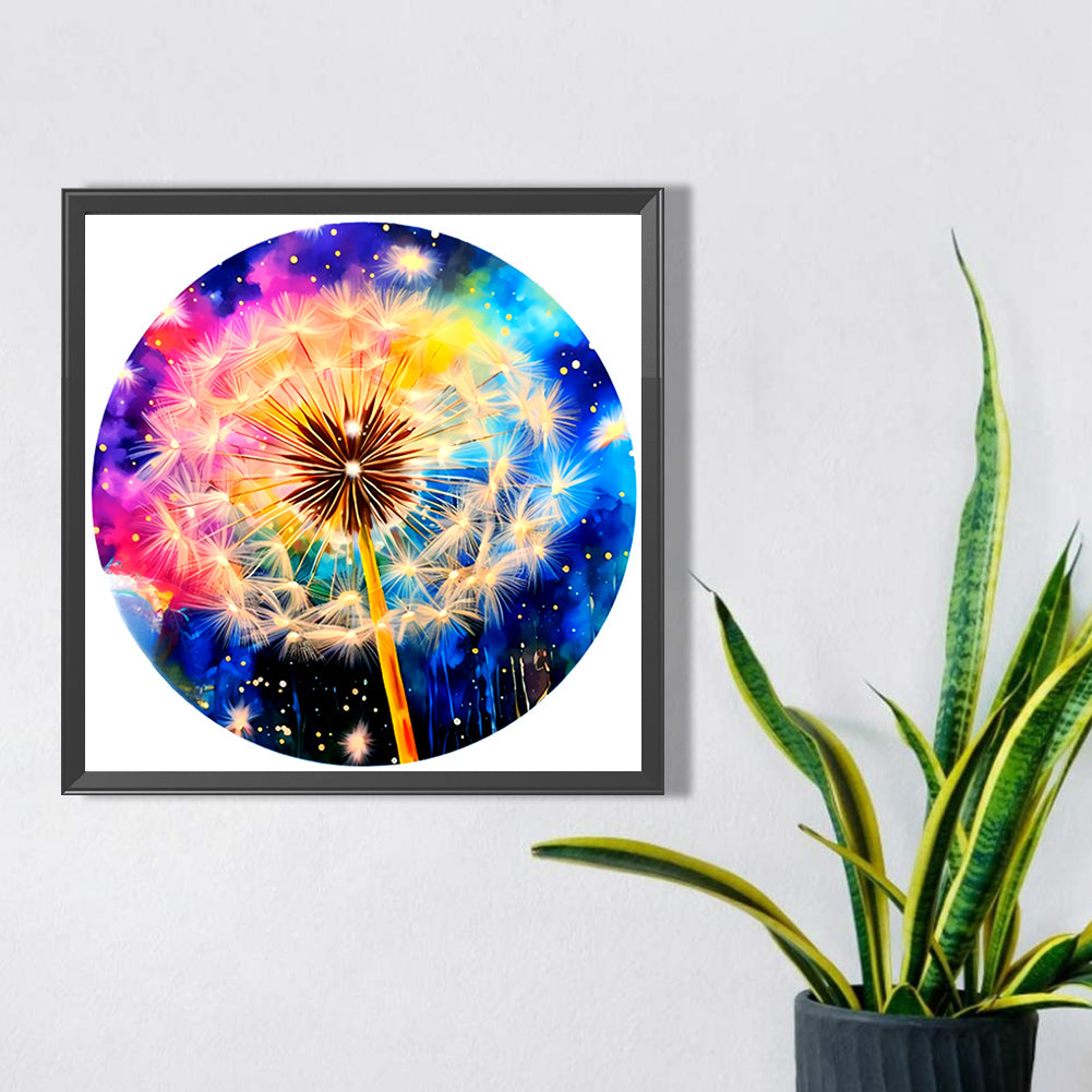 Dandelion - Full AB Drill Round Diamond Painting 30*30CM