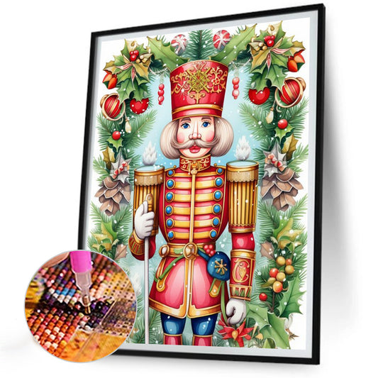 Nutcracker Soldiers - Full Round Drill Diamond Painting 30*40CM
