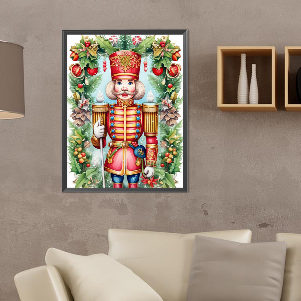 Nutcracker Soldiers - Full Round Drill Diamond Painting 30*40CM