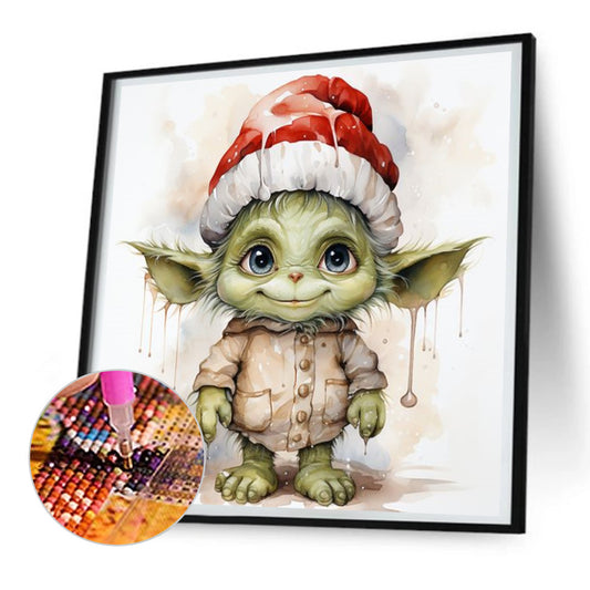 Little Yoda - Full Round Drill Diamond Painting 30*30CM