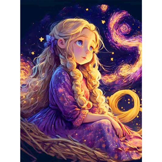 Cartoon - 11CT Stamped Cross Stitch 40*56CM