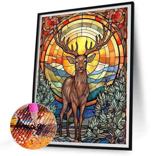 Deer In The Wild - Full Round Drill Diamond Painting 30*40CM