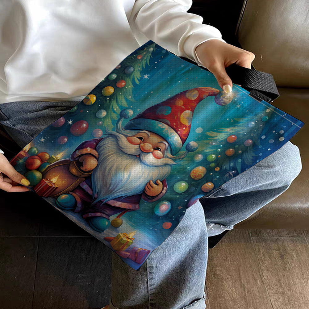 Embroidery Kit Personalized Bag with Needle/Instruction/Color Threads 40x40cm