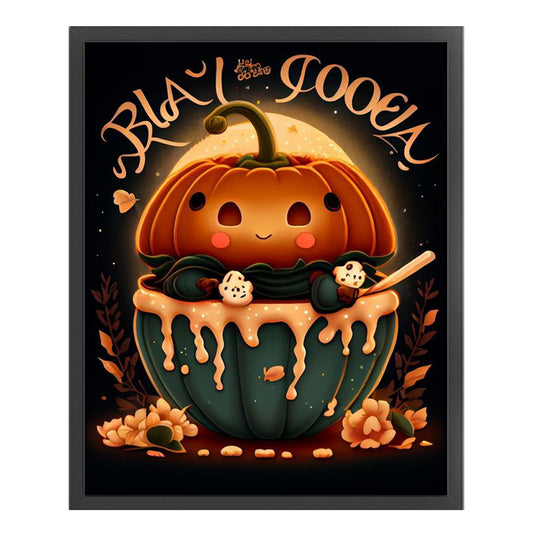 Halloween Coffee - 11CT Stamped Cross Stitch 50*60CM