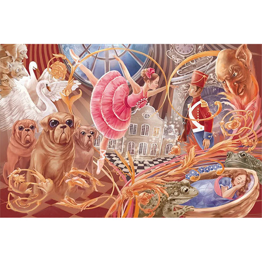 Nutcracker - 11CT Stamped Cross Stitch 60*40CM