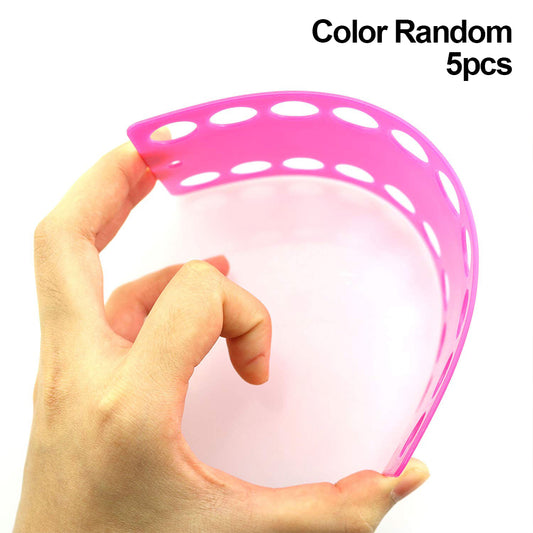 5PCS Sewing Thread Winding Plate Board 19.4x8cm (20 Round Holes)