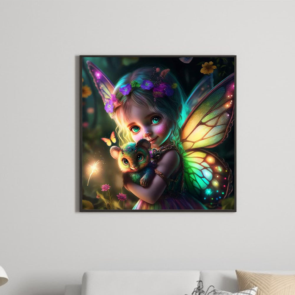 Crystal Ball Letter T - Full Round Drill Diamond Painting 30*30CM