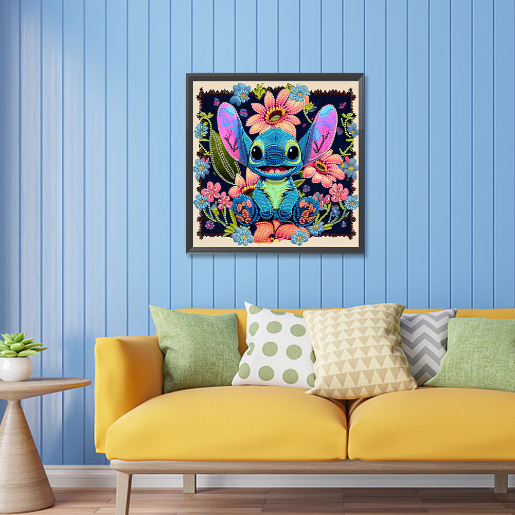 Stitch - Special Shaped Drill Diamond Painting 30*30CM