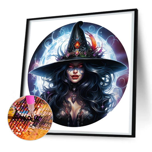 Blackened¡¤Witch - Full Round Drill Diamond Painting 30*30CM