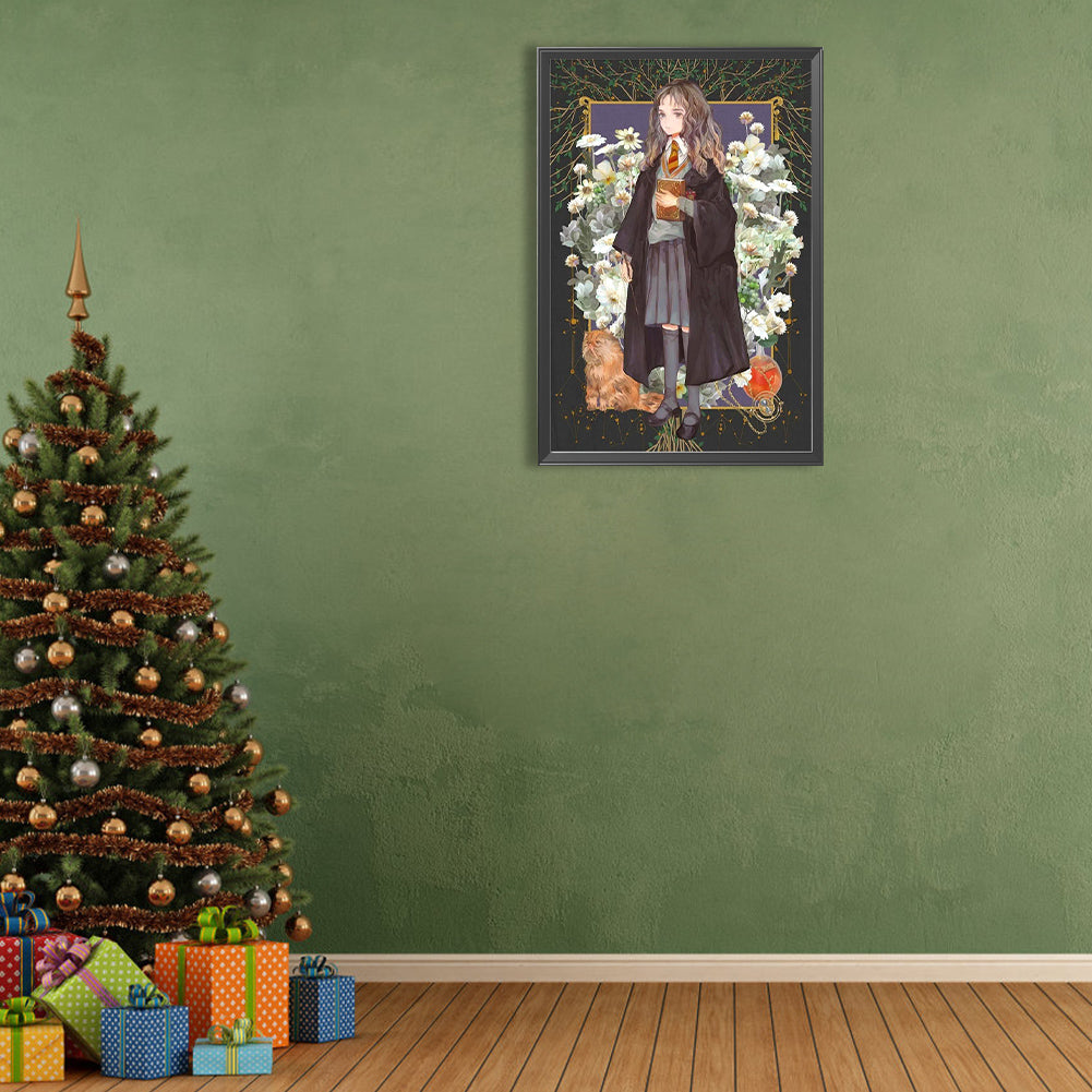 Harry Potter Hermione Granger - Full Round Drill Diamond Painting 40*60CM