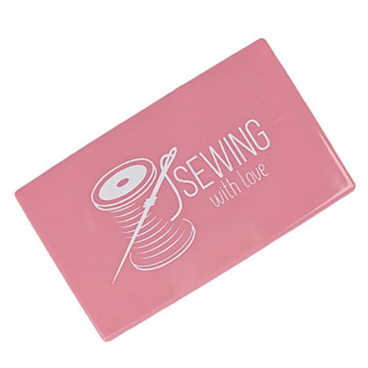 Rectangle Magnetic Needle Keeper for Needlework Embroidery 11x6.7cm (Light Pink)