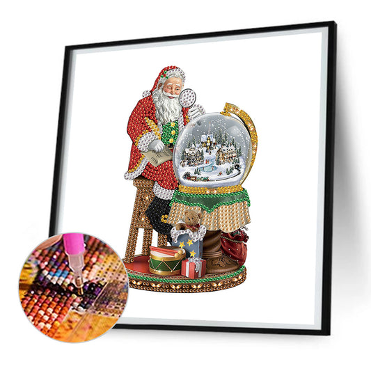Santa Claus - Special Shaped Drill Diamond Painting 30*30CM