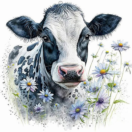 Daisy Wagyu - 11CT Stamped Cross Stitch 40*40CM