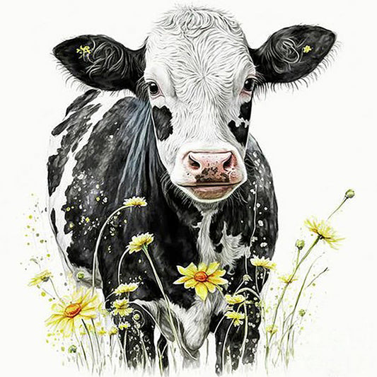 Daisy Wagyu - 11CT Stamped Cross Stitch 40*40CM