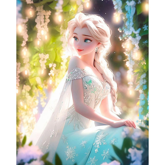 Frozen Queen Elsa - 11CT Stamped Cross Stitch 40*50CM