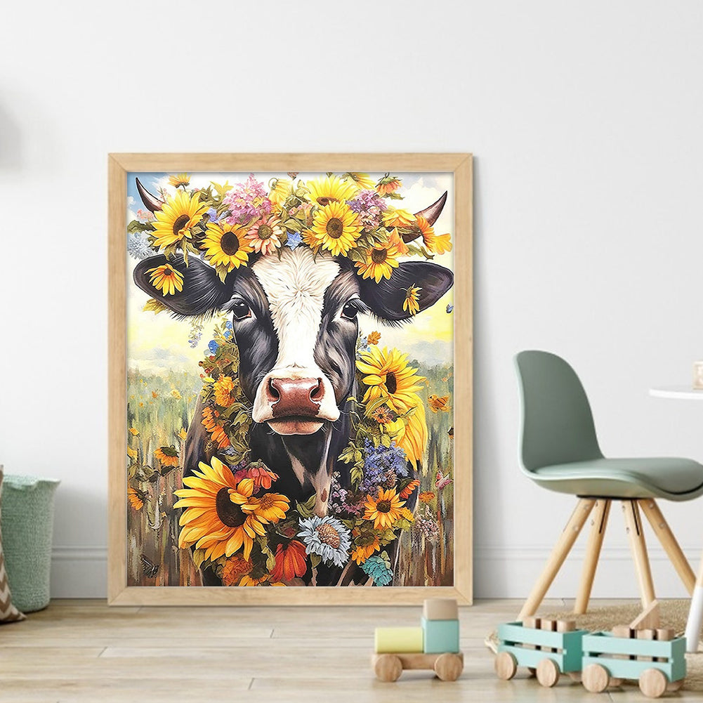 Ox - 11CT Stamped Cross Stitch 40*50CM