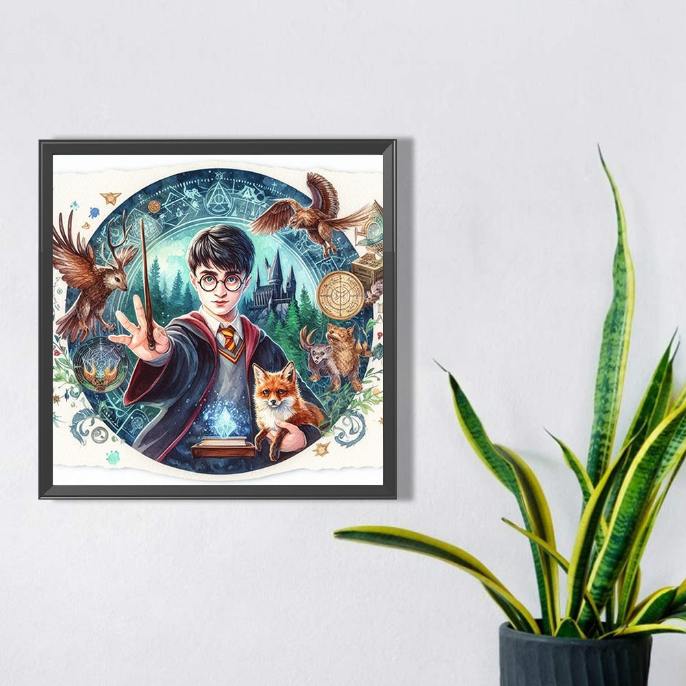 Harry Potter - Full Square Drill Diamond Painting 30*30CM