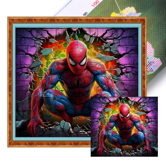 Marvel Spider-Man - 11CT Stamped Cross Stitch 50*45CM