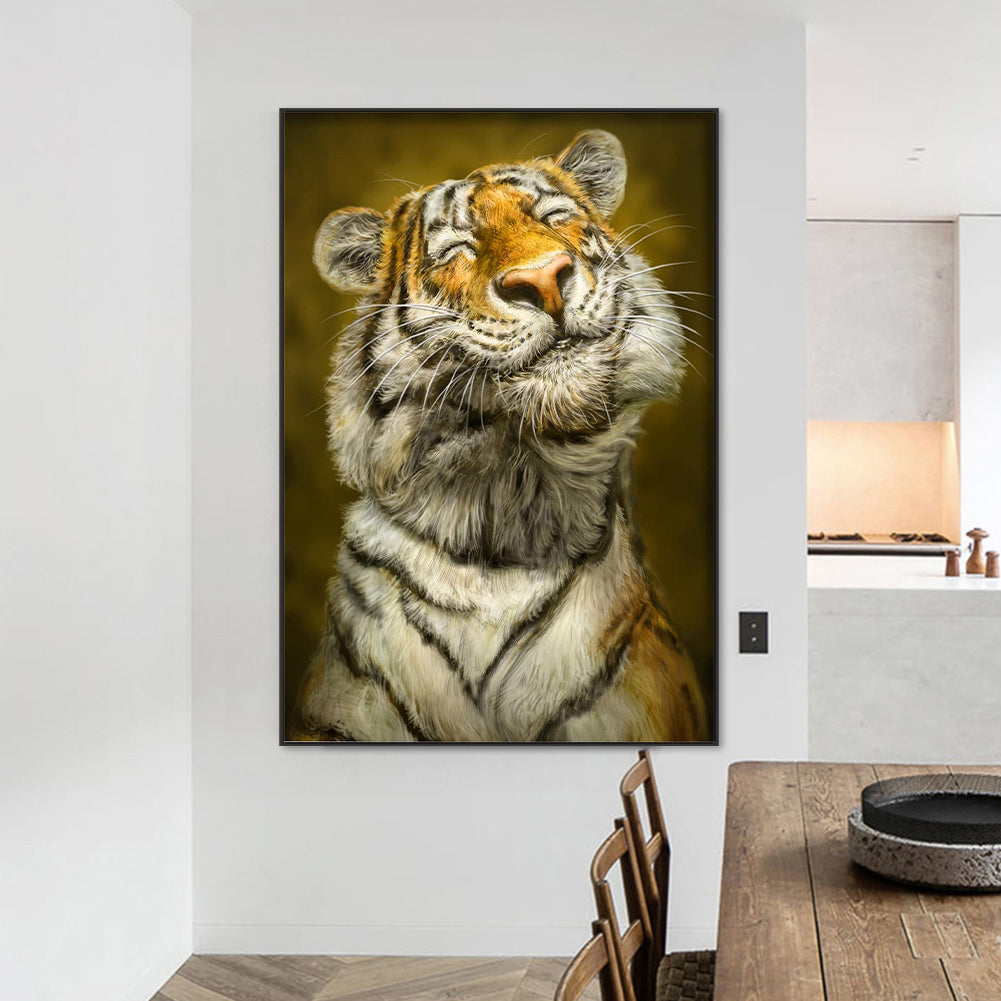 Proud Tiger - Full Square Drill Diamond Painting 50*70CM
