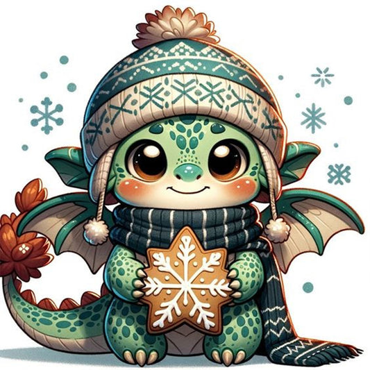 Little Dragon Man - Full Square Drill Diamond Painting 30*30CM