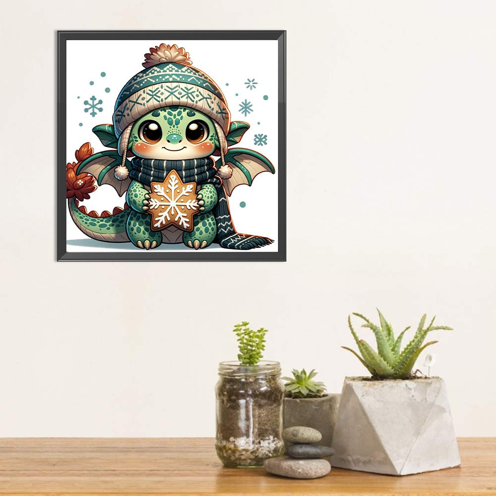 Little Dragon Man - Full Square Drill Diamond Painting 30*30CM