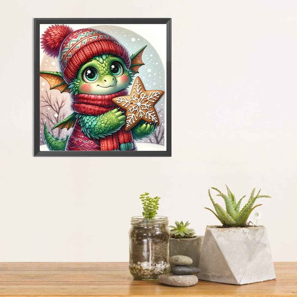 Little Dragon Man - Full Square Drill Diamond Painting 30*30CM